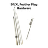 Image of XL 9ft Feather Flag Hardware