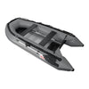 Image of Aleko inflatable boat Inflatable Boat with Aluminum Floor - 10.5 ft - Gray by Aleko 013964717761 BT320G-AP Inflatable Boat with Aluminum Floor - 10.5 ft Gray by Aleko BT320G-AP