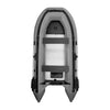 Image of Aleko inflatable boat Inflatable Boat with Aluminum Floor - 10.5 ft - Gray by Aleko 013964717761 BT320G-AP Inflatable Boat with Aluminum Floor - 10.5 ft Gray by Aleko BT320G-AP