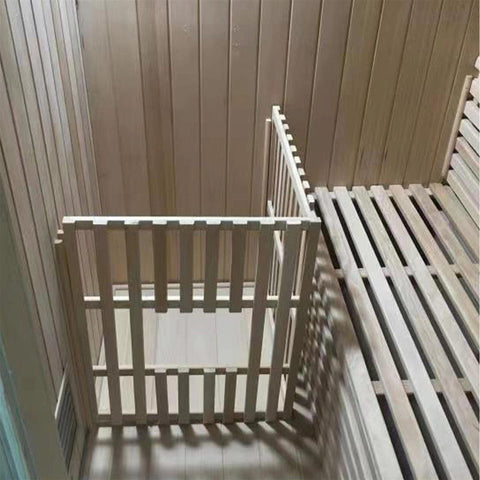 Aleko Saunas 6 Person Canadian Hemlock Wet Dry Indoor Sauna 6 kW ETL Certified Heater by Aleko 703980258590 SKD6HEM-AP 6 Person Canadian Hemlock Wet Dry Indoor Sauna 6 kW ETL Certified Heater