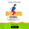 Image of JumpKing 36" Ivory White Bouncer - Beige handle foam