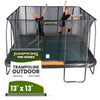 Image of JumpKing 13' x 13' Square Trampoline - Outdoor/Indoor Recreational Trampoline - Large Trampoline and Great Gift for Kids, Adults, & Family Fun