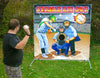 Image of Baseball Toss - Strike 'Em Out Interactive Carnival Frame Game