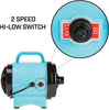 Image of B-Air FM-1 Fido Max 1 Dog Dryer & Groomer: turquoise