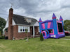 Image of Modular Pink Inflatable Bounce House with Blower