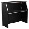 Image of 72" Portable Folding Bar, Black Marble