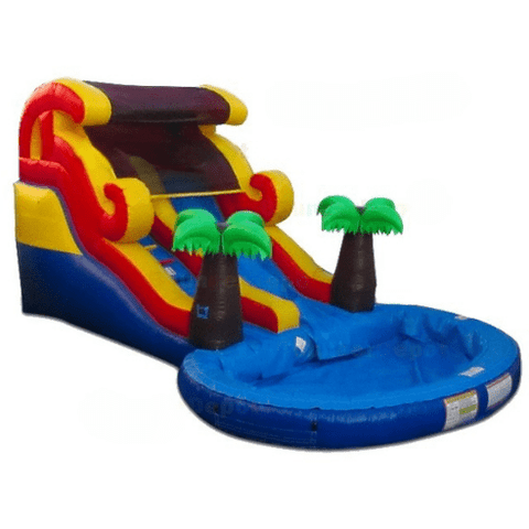 Bouncer Depot Commercial Bouncers 10 Ft Commercial Grade Compact Water Slide by Bouncer Depot P2002