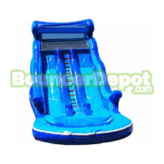 20'H Double Lane Commercial Inflatable Water Slide by Bouncer Depot
