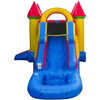 Image of Bouncer Depot Water Parks & Slides 15'H Bright Wet n Dry Compact Castle Combo Jump House by Bouncer Depot 781880295204 MC026P 15'H Bright Wet Dry Compact Castle Combo Jump House Bouncer Depot