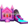 Image of Bouncer Depot Water Parks & Slides 15'H Pink And Purple Combo Castle With Pool by Bouncer Depot 781880221241 3042P 15'H Pink And Purple Combo Castle With Pool by Bouncer Depot 3042P