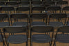 Image of Brown Plastic Folding Chairs