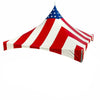 Image of 20' x 20' High Peak Frame Top Only - Red White and Blue