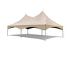 Image of 20' x 40' Premium High Peak Frame Party Tent - Beige