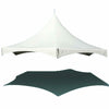 Image of 20' White Hexagon High Peak Frame Top Only
