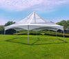 Image of 40' Hexagon Premium High Peak Frame Party Tent, Clear