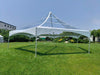 Image of 40' Hexagon Premium High Peak Frame Party Tent, Clear