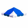 Image of 10' x 10' West Coast Frame Party Tent Top - Blue and White