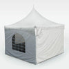 Image of 8' x 10' High Peak Frame Party & Canopy Tent Premium Blockout Cathedral Sidewall