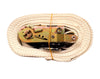 Image of 1.5" x 13' Ratchet Strap - White Tent Tie Down with S-Hook