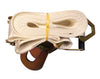 Image of 2" x 13' Ratchet Strap - White Tent Tie Down with Hook