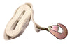 Image of 2" x 13' Ratchet Strap - White Tent Tie Down with Hook