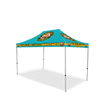 Image of Custom Canopy Tent with Back Wall & Table Cover