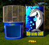 Image of Replacement Winged Dunking Booth Vinyl Canvas - Shark