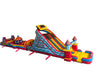 Image of 89'L Carnival Obstacle Course with Removable Pool (Free Blower)