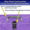 Image of Purple Commercial Vinyl Sandbag for Inflatables, 4 Pack