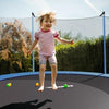 Image of Costway Trampolines 15 FT Trampoline Combo Bounce Jump Safety Enclosure Net by Costway 7461759896888 31052987