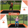 Image of Costway Trampolines 6 Feet Kids Entertaining Trampoline with Swing Safety Fence by Costway 6 Feet Kids Trampoline with Swing Safety Fence by Costway SKU#89134756