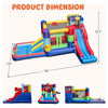 Image of Costway Water Parks & Slides Inflatable Bounce House and Ball Pit by Costway 5 In 1 Kids Inflatable Climbing Bounce House by Costway SKU#32971845