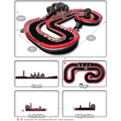 Cutting Edge Big Games 10' LiveDrive RC Racing (Track Only) by Cutting Edge IN540102 10' LiveDrive RC Racing (Track Only) by Cutting Edge SKU# IN540102