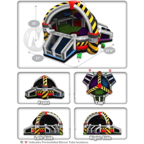 15' 06" High Voltage Triple Defender Dome by Cutting Edge SKU# IN410102