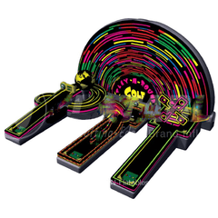 Cutting Edge Big Games Copy of Copy of 9' Play-A-Round Golf Blacklight 3-Hole by Cutting Edge 14' Basketball Hoops by Cutting Edge SKU# IN230201