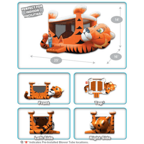 14' Tiger Belly Bouncer by Cutting Edge SKU# BC130301