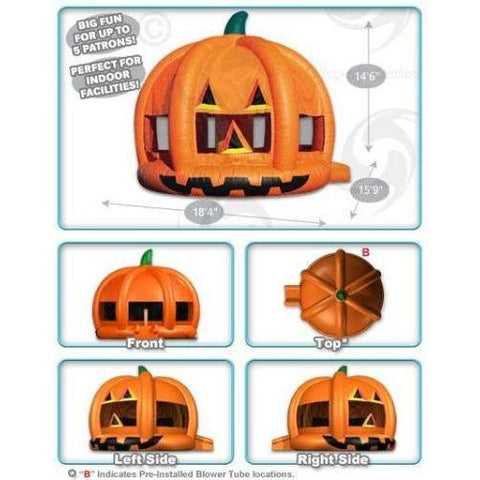 Cutting Edge Commercial Bouncers 15' Pumpkin Bouncer by Cutting Edge BC110201 15' Pumpkin Bouncer by Cutting Edge SKU# BC110201