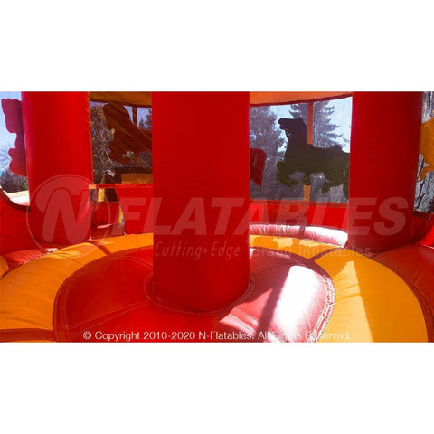 Cutting Edge Commercial Bouncers 17'H Carousel Combo by Cutting Edge 781880222088 BC490101 17'H Carousel Combo by Cutting Edge SKU #BC490101