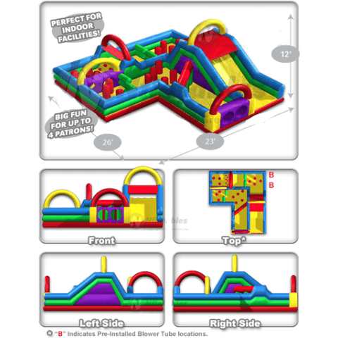 12' Wacky Kiddie Korner by Cutting Edge SKU# K050103