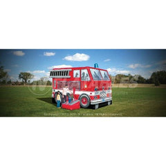 Cutting Edge Inflatable Bouncers 10'H Fire Truck Bouncer by Cutting Edge 18'H Fire Truck Slide by Cutting Edge SKU# S010201
