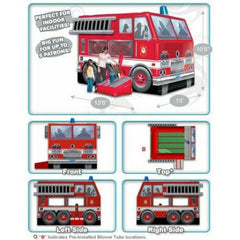 10'H Fire Truck Bouncer by Cutting Edge