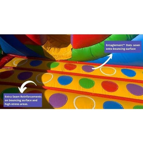 Cutting Edge Inflatable Bouncers 10' Wacky KidZone Wet/Dry Combo by Cutting Edge BC430201 10' Wacky KidZone Wet/Dry Combo by Cutting Edge SKU# BC430201