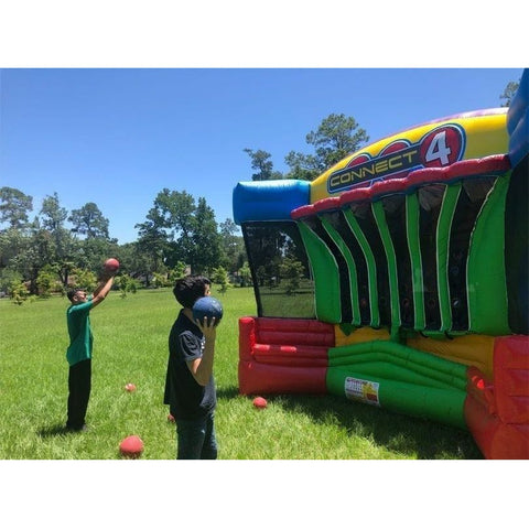 Cutting Edge Inflatable Bouncers 11' 06"H Wacky Connect 4 Basketball Game by Cutting Edge 781880214373 IN560101B 11' 06"H Wacky Connect 4 Basketball Game by Cutting Edge SKU#IN560101B