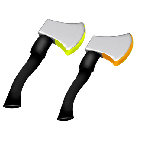 Cutting Edge Inflatable Bouncers 11'H Battle Axe Blacklight Axe Throw (Single) by Cutting Edge 11'H Inflatable Battle Axe Blacklight Axe Throw (Double) Cutting Edge