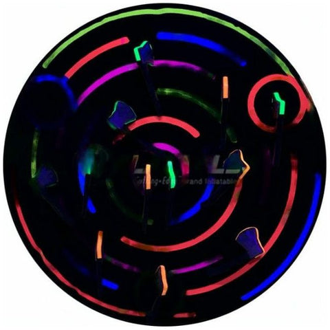 Cutting Edge Inflatable Bouncers 11'H Battle Axe Blacklight Axe Throw (Single) by Cutting Edge 781880233237 IN580401