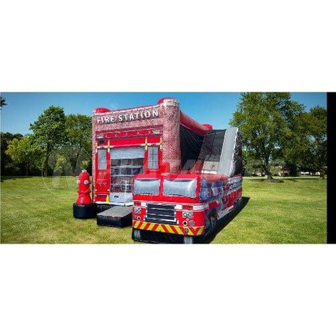 Cutting Edge Inflatable Bouncers 12' Fire Station Combo by Cutting Edge 781880278450 BC360101 12' Fire Station Combo by Cutting Edge SKU# BC360101