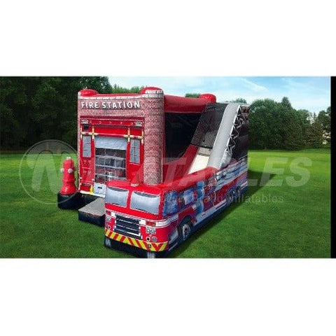 Cutting Edge Inflatable Bouncers 12' Fire Station Combo by Cutting Edge 781880278450 BC360101 12' Fire Station Combo by Cutting Edge SKU# BC360101