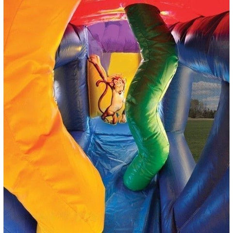 Cutting Edge Inflatable Bouncers 12'H Circus Train (Crawl-Through) by Cutting Edge 781880219255 K200101 12'H Circus Train (Crawl-Through) by Cutting Edge SKU#K200101