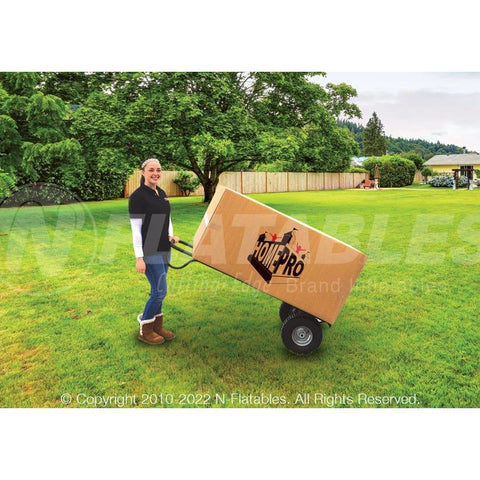 Cutting Edge Inflatable Bouncers 14'8"H HomePro Tiger Belly Bouncer Combo by Cutting Edge 10'H Mini Tiger Belly Bounce Combo by Cutting Edge SKU# BC150602