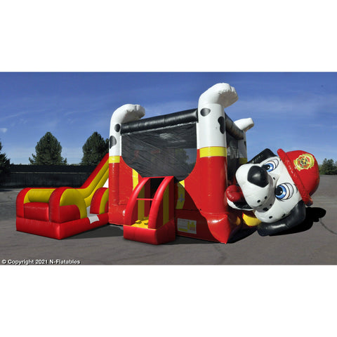 Cutting Edge Inflatable Bouncers 14'H Fire Dog Belly Bouncer Combo by Cutting Edge 781880294184 BC150101 14' Fire Dog Belly Bouncer Combo by Cutting Edge SKU #BC150101